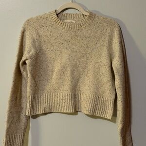 Universal Thread Women's Speckled Cream Sweater